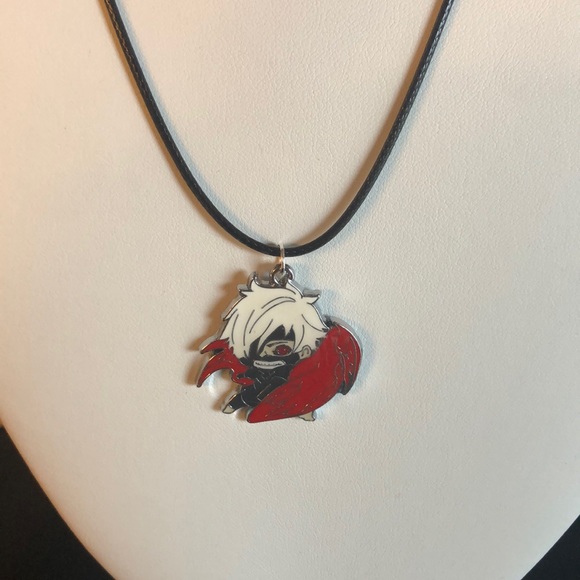Ken Kaneki Tokyo Ghoul Necklace - Picture 1 of 3